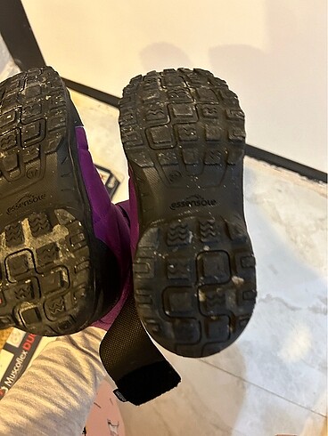 37 Beden mor Renk Decathlon kadın kar botu