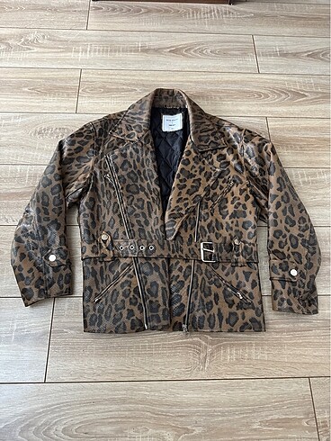 Leopar mont- ceket