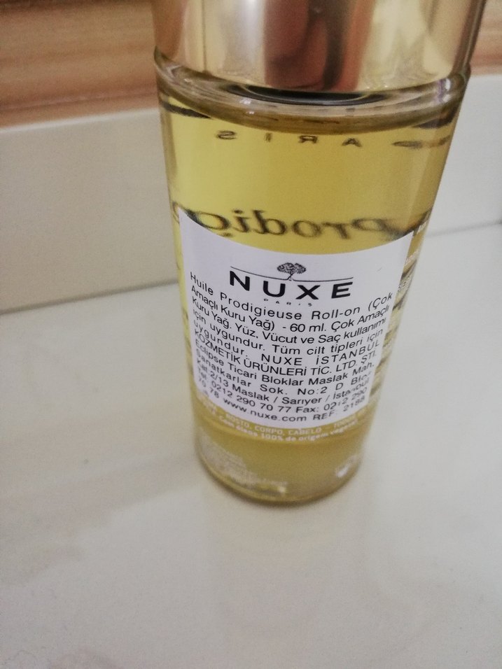 Nuxe Huile Prodigieuse Dry Oil Roll-On Çok Amaçlı Kuru Yağ 60ml - Görsel 2