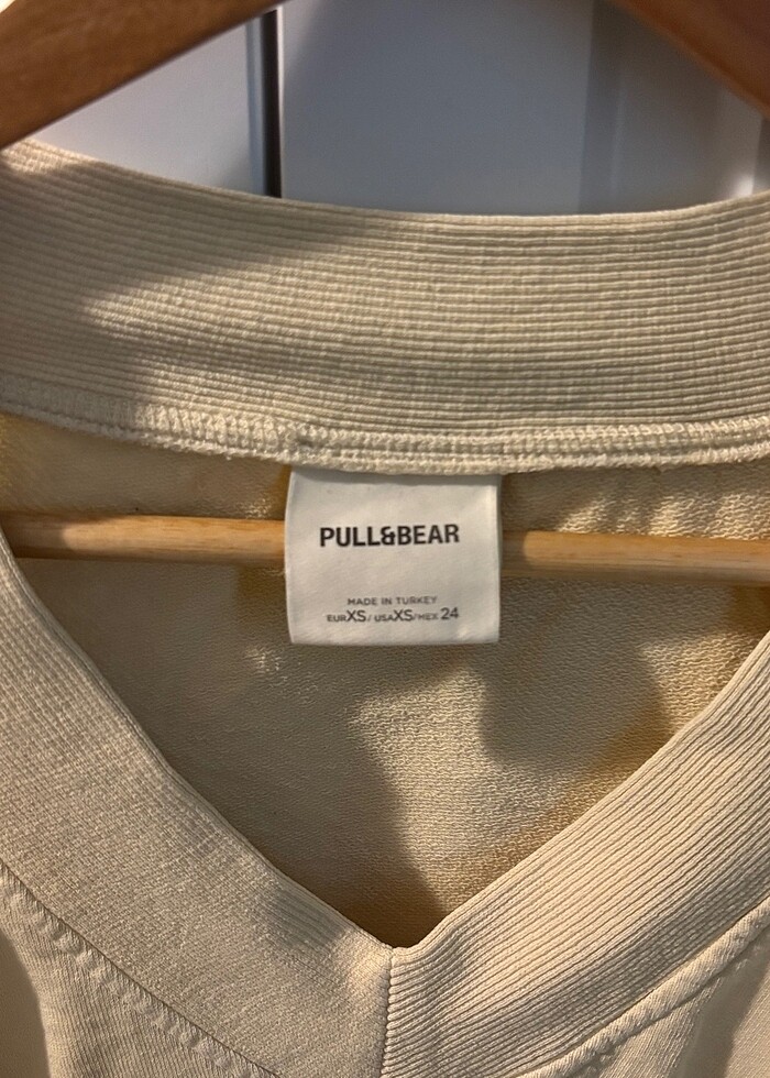 Pull and bear v yaka sweat - Görsel 2