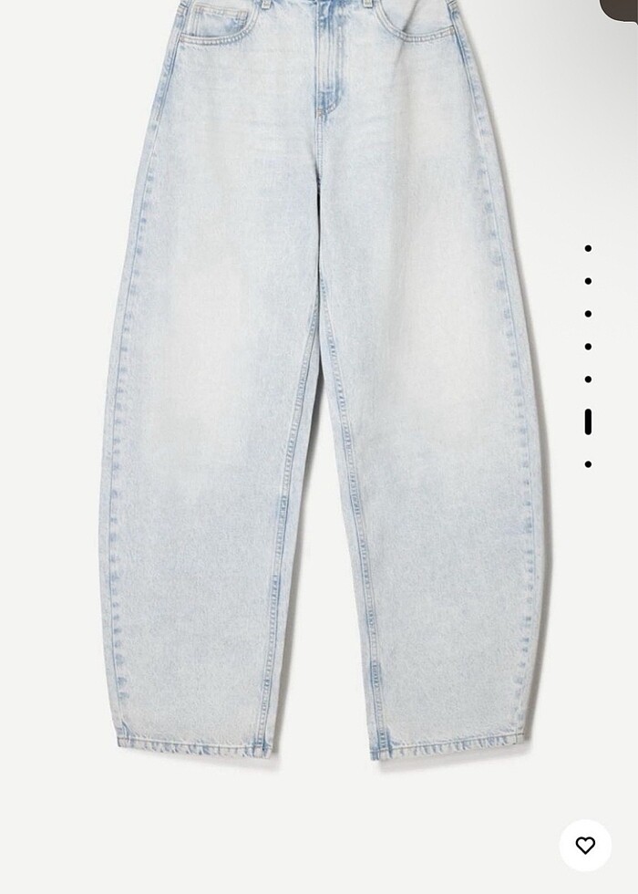 Bershka barrel jean - Görsel 5