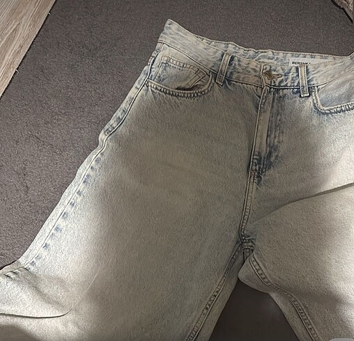 Bershka barrel jean - Görsel 4