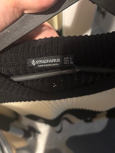 Stradivarius çizgili kazak - Görsel 3