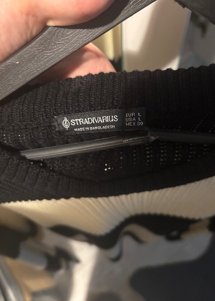 Stradivarius çizgili kazak - Görsel 3