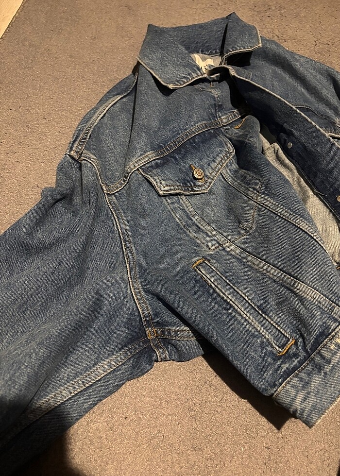 Zara bol kot ceket - Görsel 3