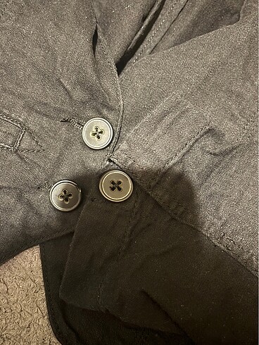 H&m crop blazer - Görsel 2