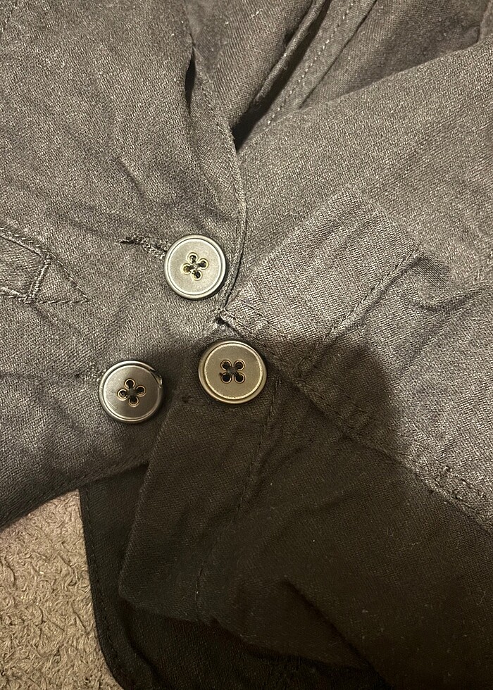 H&m crop blazer - Görsel 2