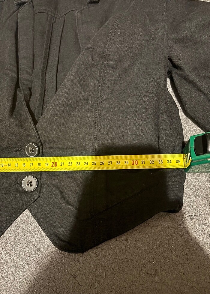 H&m crop blazer - Görsel 5