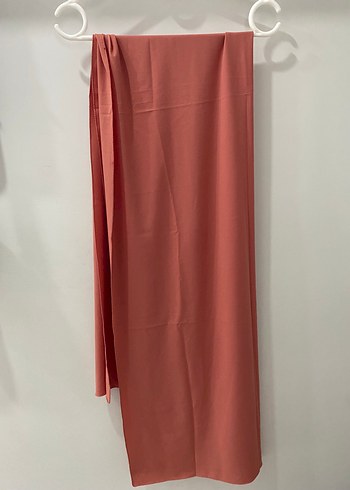Pembe Saten Görünümlü Kadın Şal