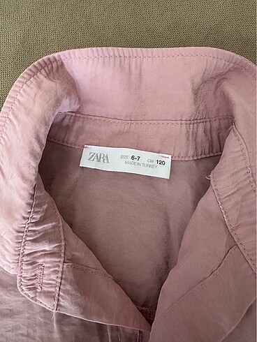 7 Yaş Beden Zara gömlek