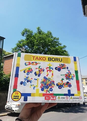 Tako boru oyunu 72 parça 