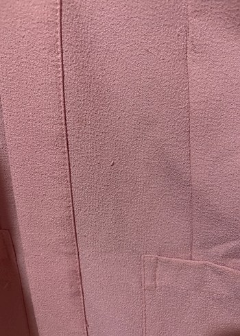 Pembe Midi Kadın Trençkot - Görsel 4