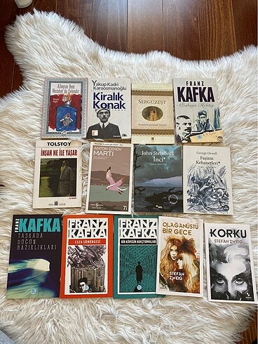 Seçtiğiniz kitapları birleştirip satıyorum