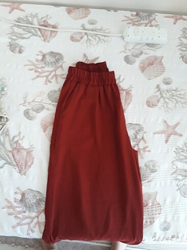 Şifon bol kesim pantolon 