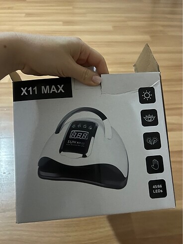 Sun 280 watt uv led kurutma cihazı yanında Venalisa top coat ve  - Görsel 7