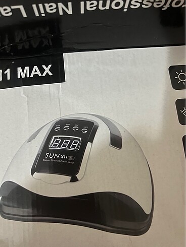 Sun 280 watt uv led kurutma cihazı yanında Venalisa top coat ve  - Görsel 8