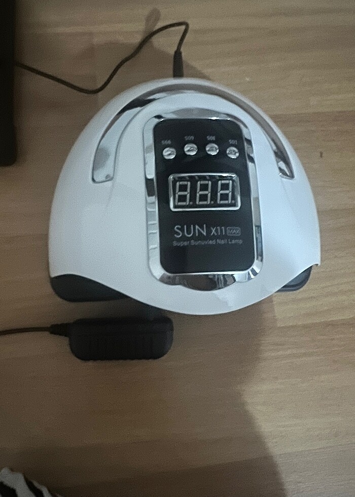 Sun 280 watt uv led kurutma cihazı yanında Venalisa top coat ve  - Görsel 2