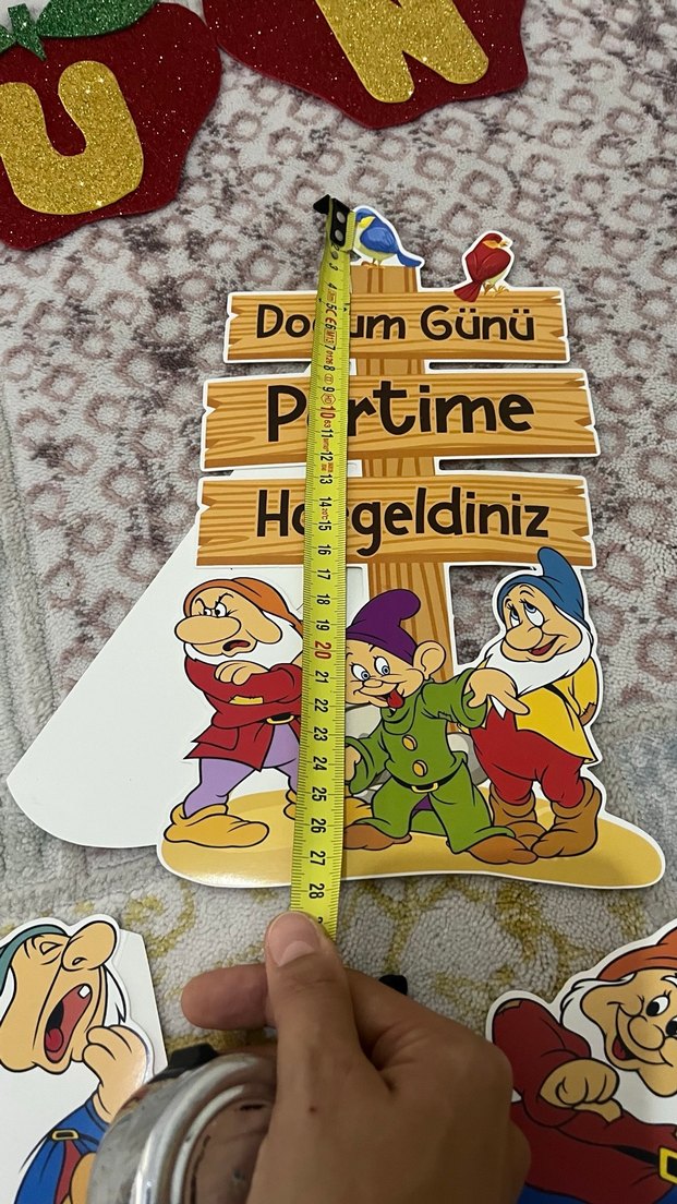 Pamuk Prenses Parti Malzemeleri - Görsel 4