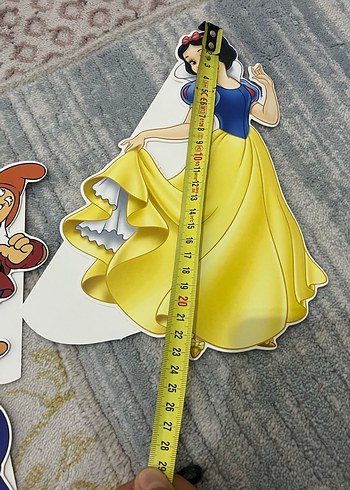 Pamuk prenses Doğum Günü Parti Süsü Seti - Görsel 10