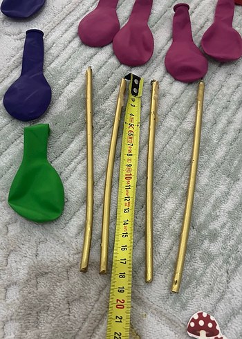 Pamuk prenses Doğum Günü Parti Süsü Seti - Görsel 15