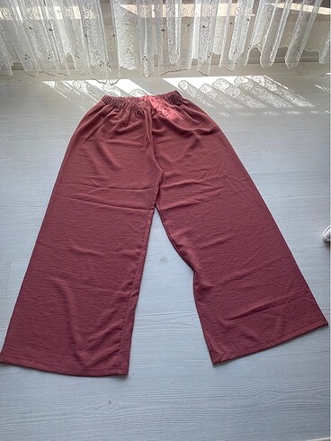 Keten görünümlü pantolon