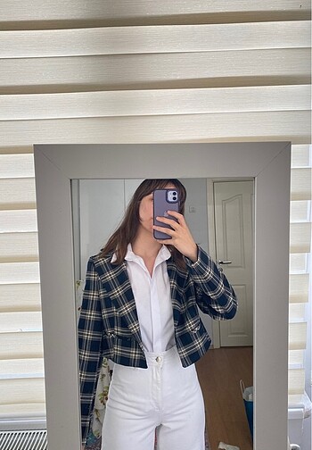 Zara crop ceket