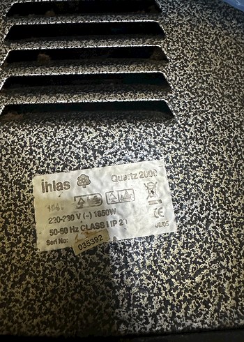 Elektrikli Isıtıcı ihlas Aura Quartz 2000 1850 W - Görsel 16