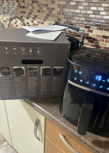 Xiaomi 6L Siyah Hava Fritözü - Görsel 7