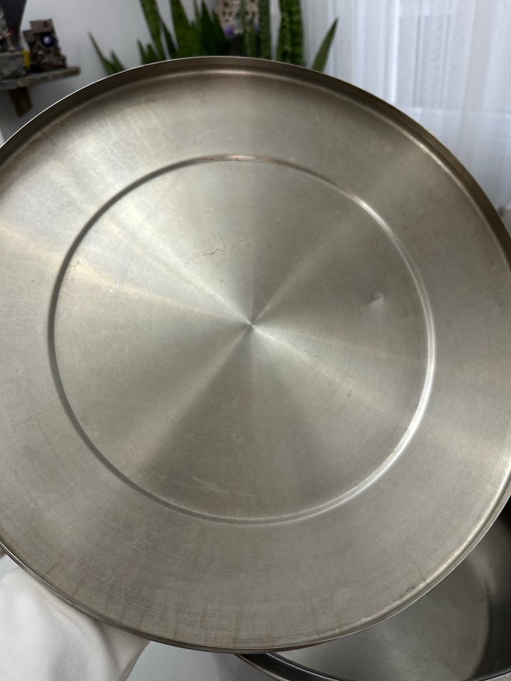 Büyük boy çelik tencere 40x25 cm - Görsel 4