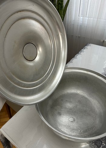 Büyük boy tencere alüminyum 45 x 19 cm 18 litre - Görsel 6