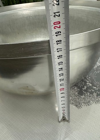 Büyük boy tencere alüminyum 45 x 19 cm 18 litre - Görsel 12