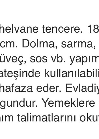 Büyük boy tencere alüminyum 45 x 19 cm 18 litre - Görsel 2