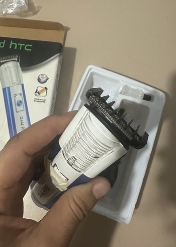 Şarj Edilebilir Traş Makinesi Gold HTC 8603 - Görsel 8