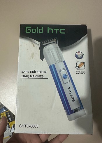 Şarj Edilebilir Traş Makinesi Gold HTC 8603 - Görsel 4