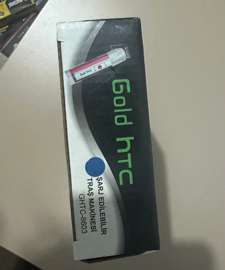 Şarj Edilebilir Traş Makinesi Gold HTC 8603 - Görsel 5