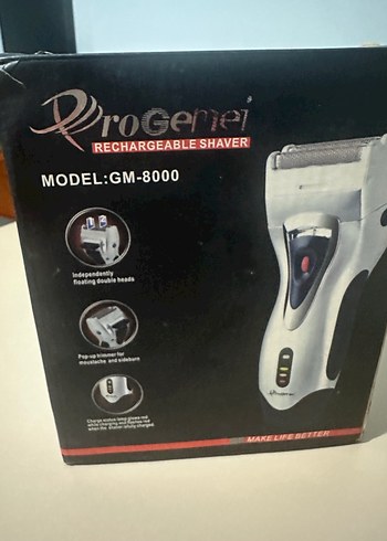 Şarjlı ProGemei GM-8000 Erkek Tıraş Makinesi - Görsel 2