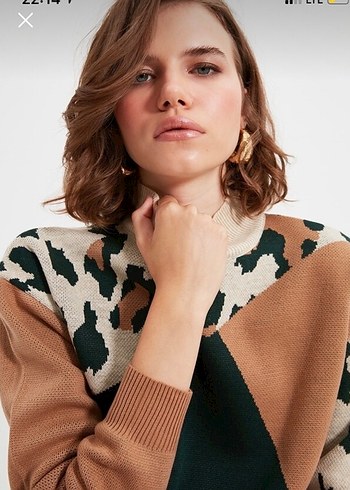 Kadın kazak s m beden - Görsel 2