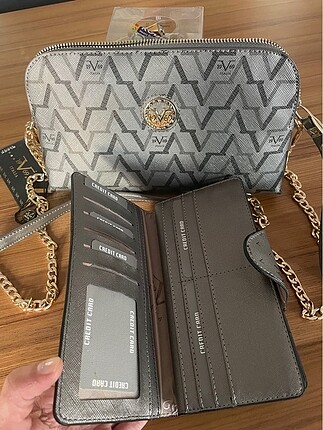 Versace 19.69 Versace çanta ve cüzdan takımı sıfır ürün