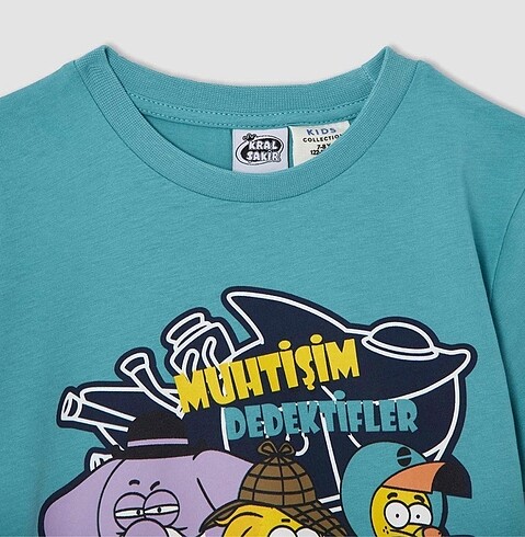 8 Yaş Beden turkuaz Renk 7 8 yaş pijama takımı kral Şakir