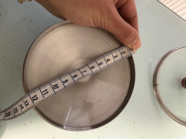 Beden gri Renk Çaydanlık kapağı 11,5 cm