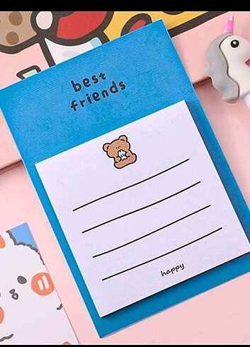 Beden Renk Bear Post-it