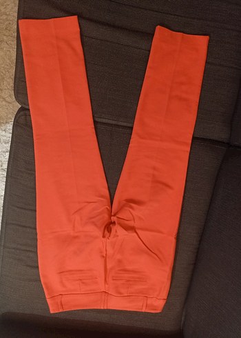 Pembe Kadın Kumaş Pantolon - Görsel 2