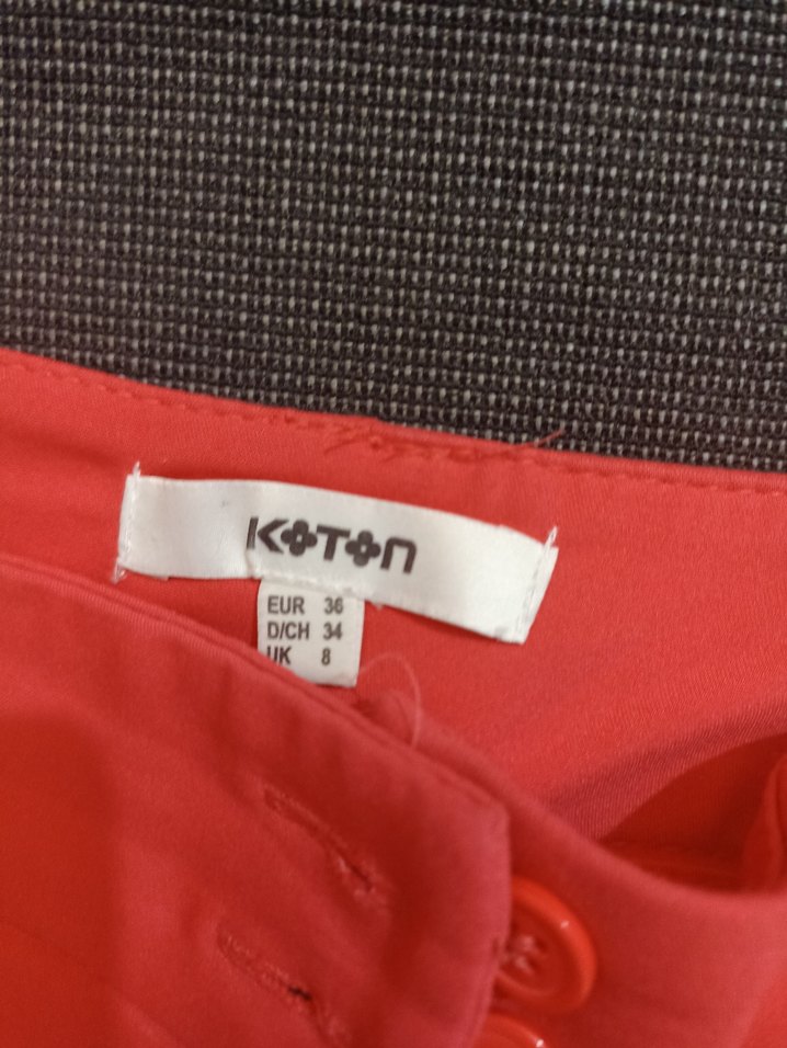 Pembe Kadın Kumaş Pantolon - Görsel 3