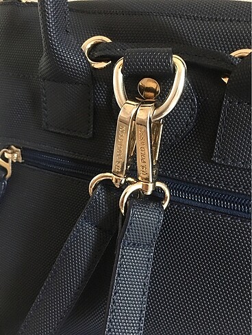  Beden Us Polo assn sırt ve el çantası lacivert orijinal