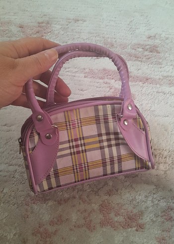 Kareli Modern Klasik Çanta - Görsel 6