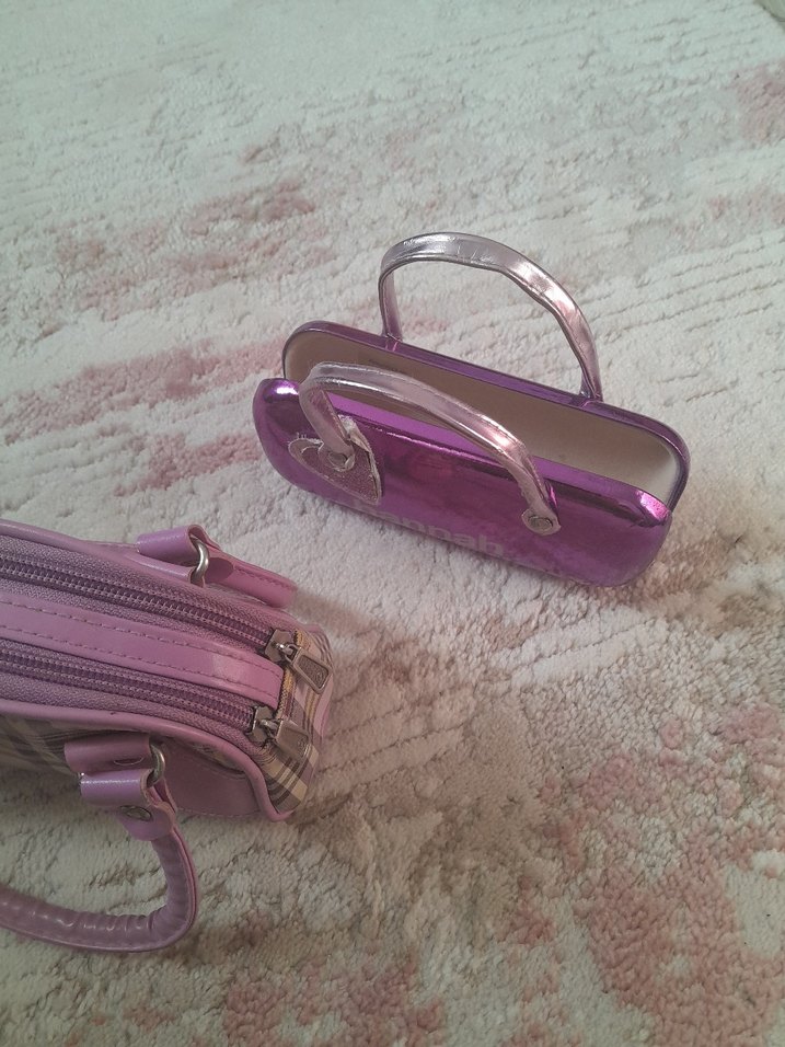 Kareli Modern Klasik Çanta - Görsel 2