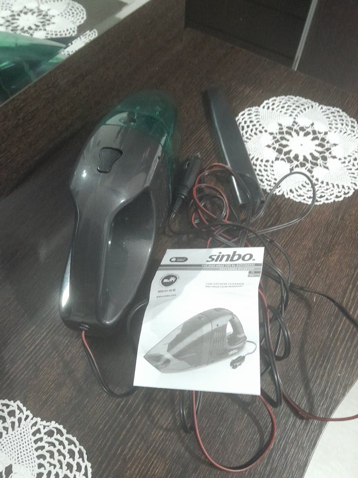 Sinbo SVC3460 Siyah El Süpürgesi - Görsel 3