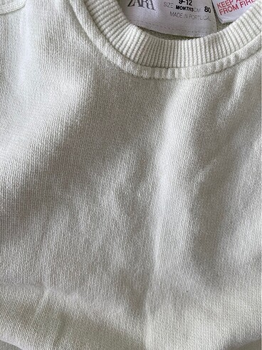 9-12 Ay Beden Zara sweatshirt