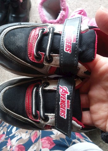 Gri Yılan Desenli Erkek Çocuk Spor Ayakkabısı - Görsel 2