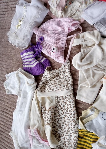 kız çocuk kıyafetleri yeni doğan hepsi temiz - Görsel 2